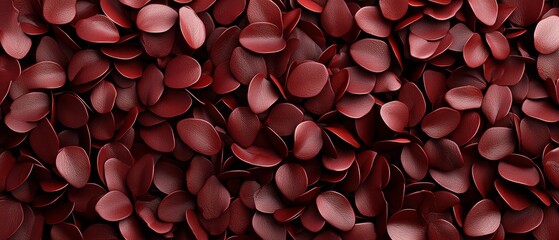  A close-up of red petals against a black background, with a solid red background