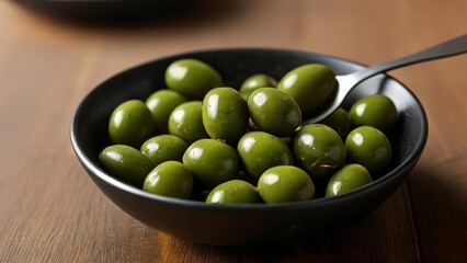 Sticker -  Fresh green olives ready to be savored