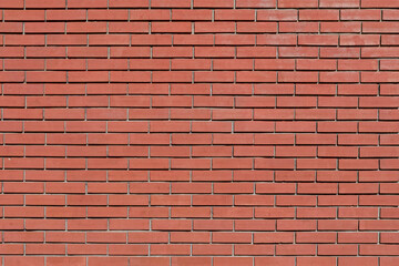 Red brick wall