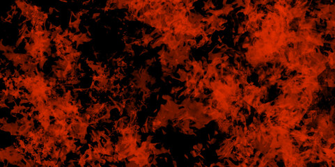 Wall Mural - Rich red colored fire texture background dark wallpaper design. Scary red and black horror lava texture background. dark red scratch vintage watercolor flora smoke light effect background