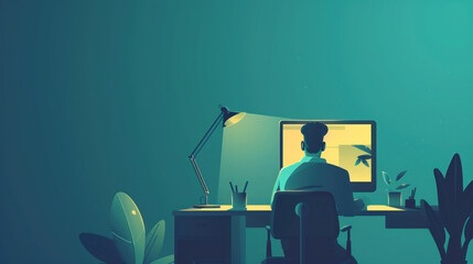 Wall Mural - a startup creating a memorable brand from scratch, focusing on logo design, tagline, and brand voice