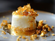 © INT888 - Delicious gourmet dessert topped with gold flakes, showcasing elegance and luxury.
