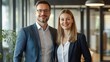 © WS Studio 1985 - Professional Couple in Modern Office Setting