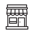 © Farit - Store Icon Editable Stroke. Pixel Perfect Vector