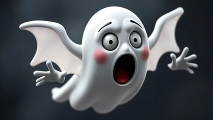 funny halloween ghost