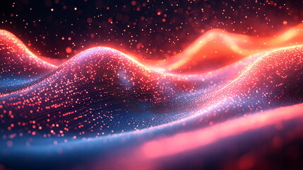futuristic digital background featuring abstract data patterns and technological elements. The image symbolizes innovation, connectivity, and the power of data in modern technology-driven environments