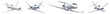 © Rawpixel.com - Private jet png cut out element set