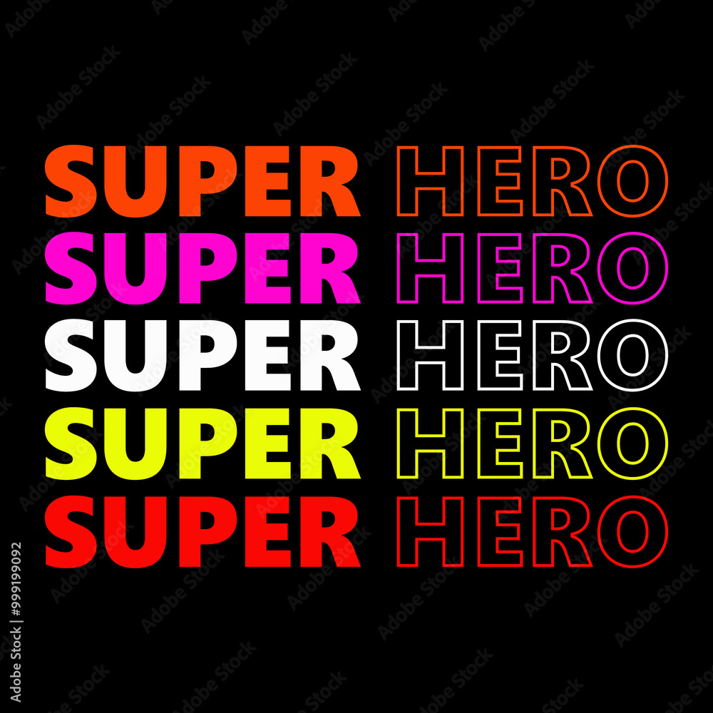 Typography Design for T-shirt 