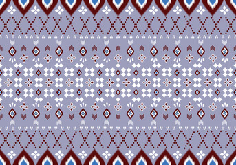 ethnic seamless pattern in ethnic style