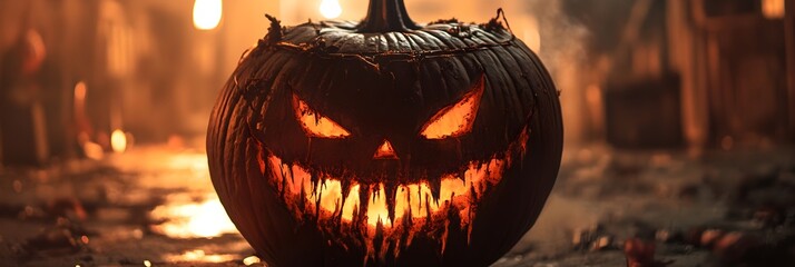 Evil Jack-o'-lantern - Halloween