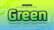 © starlineart - green editable style text effect template
