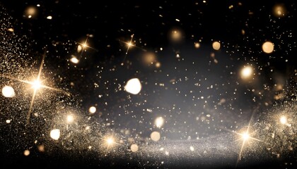 Golden Sparkle Background