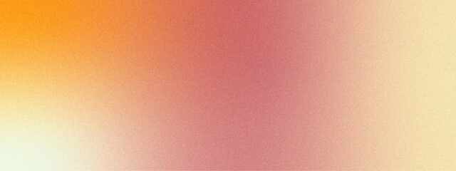 Poster - Yellow orange soft gradient background. Pastel red gold gradient foil shimmer background texture. Yellow burnt orange red fiery golden foil, Color gradient with rough, grain and bright spots
