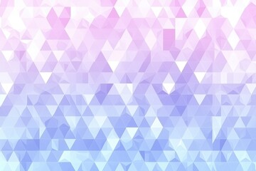 Wall Mural - Soft pastel geometric pattern with triangular shapes