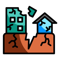 Poster - Earthquake Icon