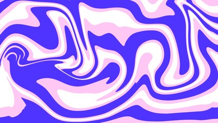 Wall Mural - Abstract background of pink, blue and white marble liquid