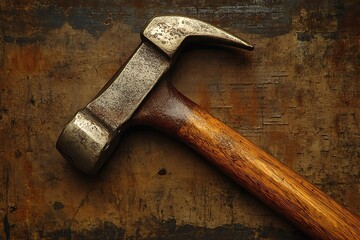 Wall Mural - hammer and nails