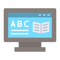 Poster - Online learning Icon