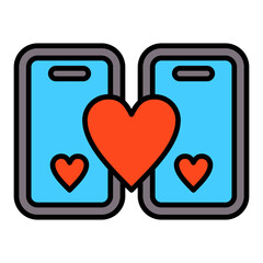 Sticker - Mobile phone Icon