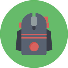 Poster - Gaming Mouse icon vector image. Can be used for Gaming Ecommerce.