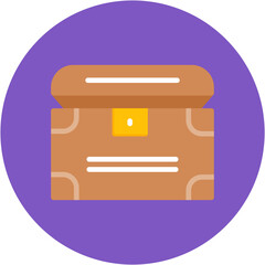 Poster - Treasure Line Icon