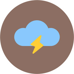 Poster - Thunderbolt Line Icon