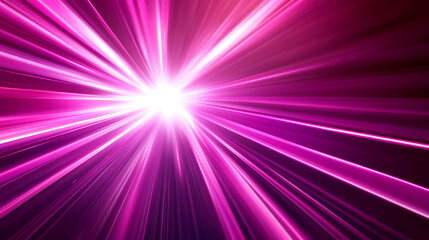 Abstract purple and white light streaks radiating from a bright white center on a dark background.