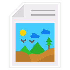 Sticker - Picture Icon