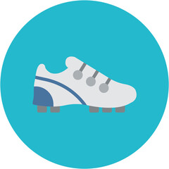 Wall Mural - Golf Shoes icon vector image. Can be used for Golf.