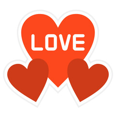 Sticker - Love Icon