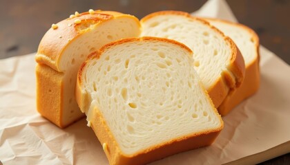  Freshly baked bread ready to be enjoyed