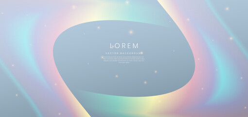 Wall Mural - gradient blurred on grey background. colorful gradient. you can use for ad, poster, template, busine