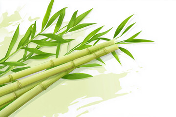 Lulav with green leaves, empty left space Sukkot