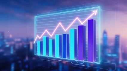 Technology and analysis concept stock market graph. abstract background of finance and business concept.