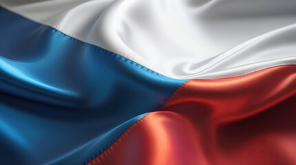 Wall Mural - czech flag for national Day or Independence Day of czech republic