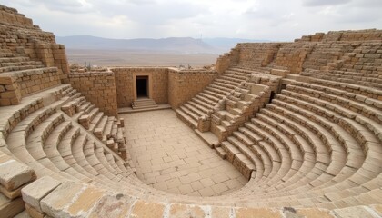  Ancient stone amphitheater a testament to history