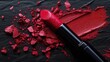 © AkuAku - Lipstick inscription for themed photography