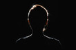 © magann - dark portrait silhouette of a person