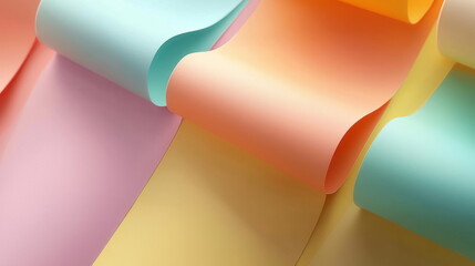 Aufkleber - Abstract Pastel Paper Background.