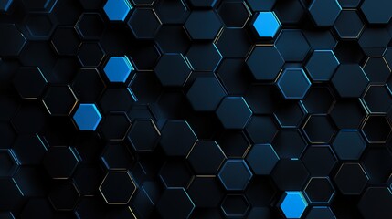 Vector illustration of a technology background hexagon glows neon line business background theme. abstract and futuristic pattern concept design template for a web banner.