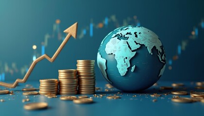 global economy on the rise