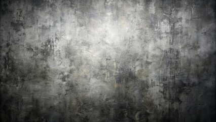 Grunge black and grey wall background with abstract reflections