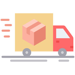 Sticker - Fast Delivery Icon