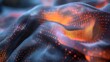 © WITTAYA  ANGMUJCHA - Smart fabric technology, with textiles integrated with sensors, responsive color-changing fibers, and health-monitoring abilities.