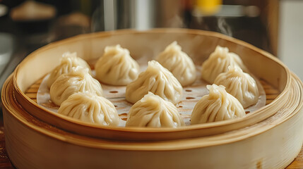 Xiao Long Bao,Xiao Long Bao Chinese food, delicious food ready to eat in a bowl