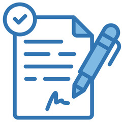 Sticker - Resume Icon