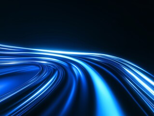 abstract blue wave background