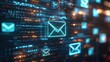 © Theeranan - Email automation symbols alongside spam filters, representing an integrated digital marketing campaign system