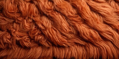 Poster - The fur is orange and has a lot of texture