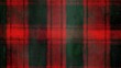 © Tessa - Red and green plaid pattern, traditional Christmas textile background